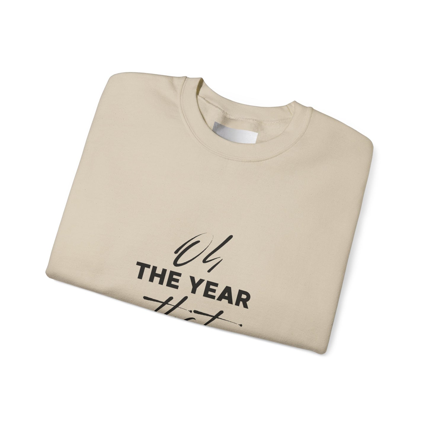 Oh the year that was- light-Unisex Heavy Blend™ Crewneck Sweatshirt