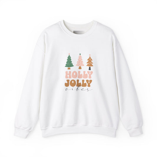 Holly Jolly Vibe-Unisex Heavy Blend™ Crewneck Sweatshirt