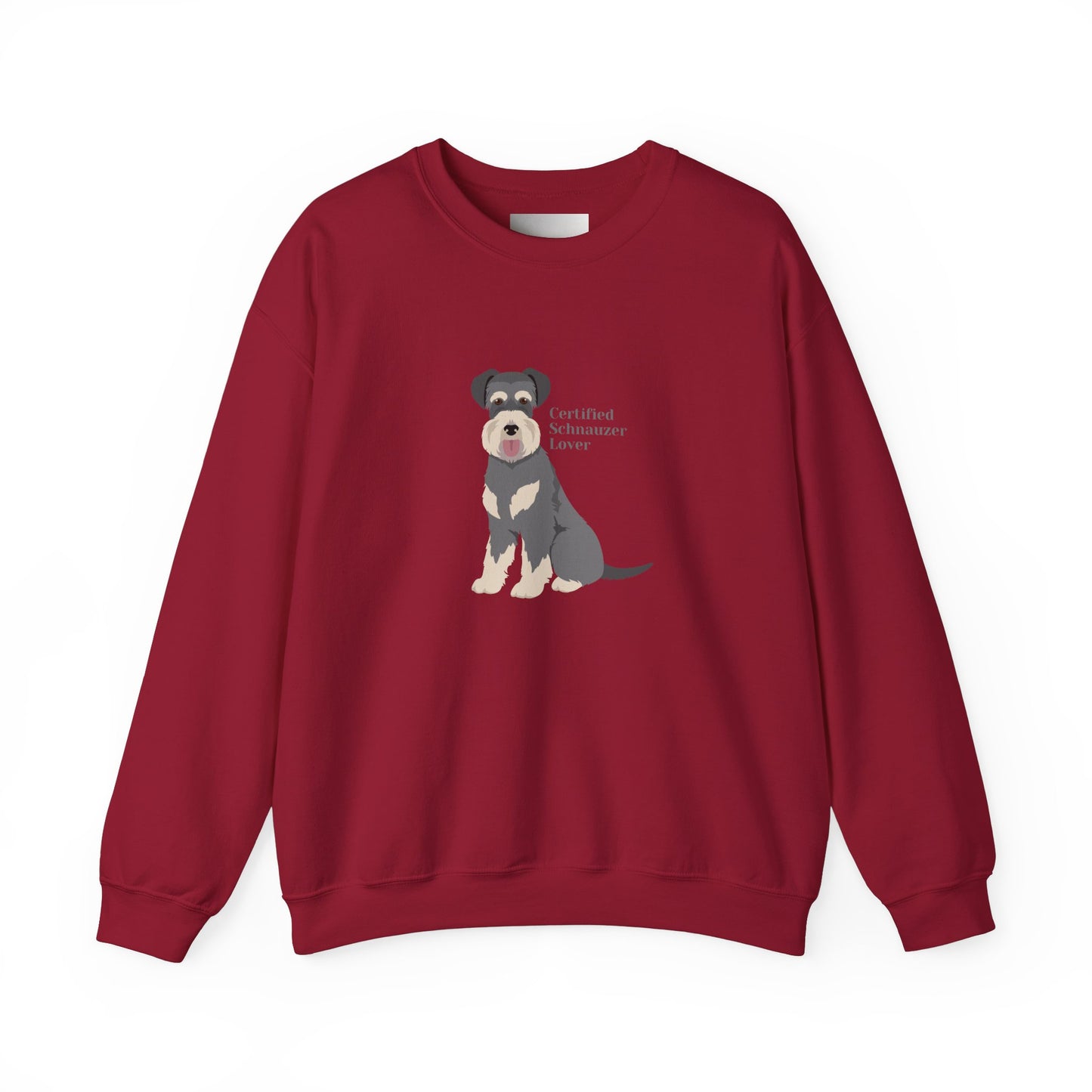 Certified Schnauzer Lover-Unisex Heavy Blend™ Crewneck Sweatshirt