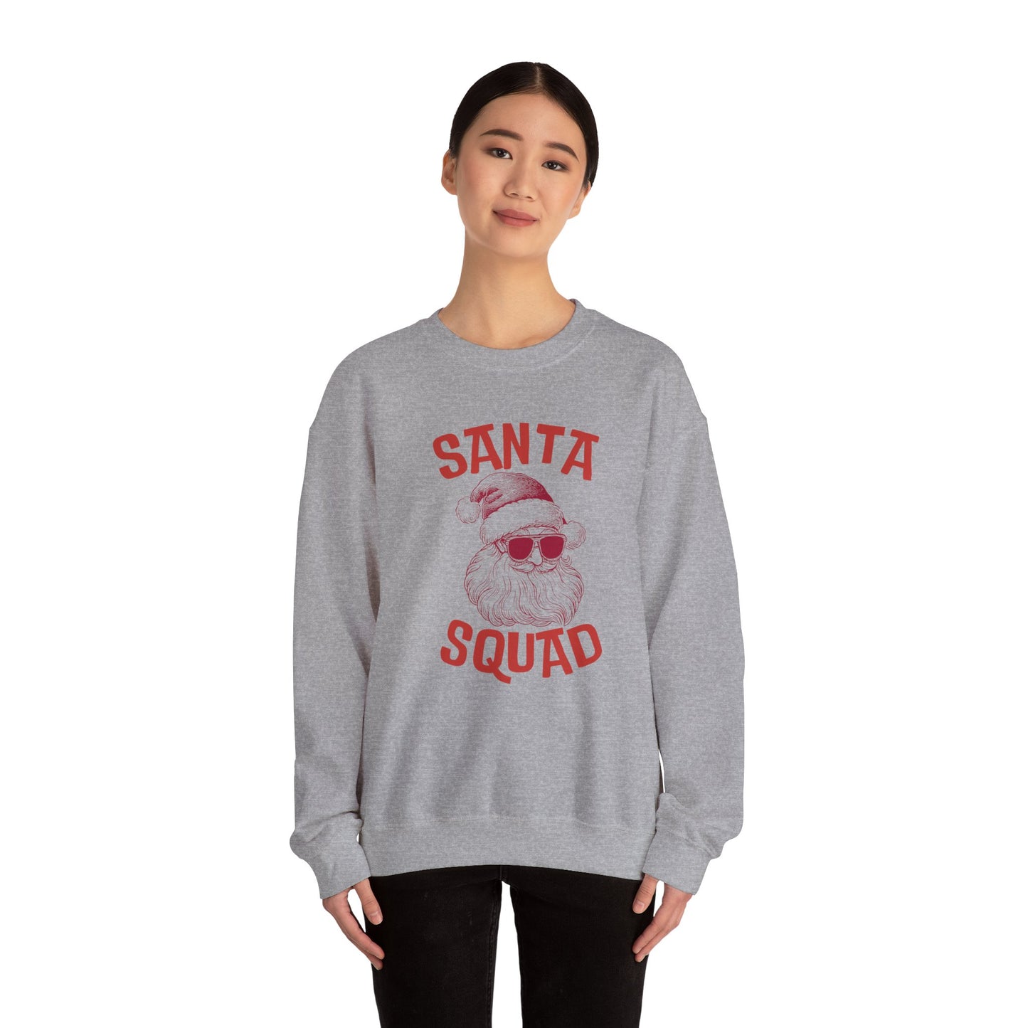 Santa Squad Unisex Heavy Blend™ Crewneck Sweatshirt